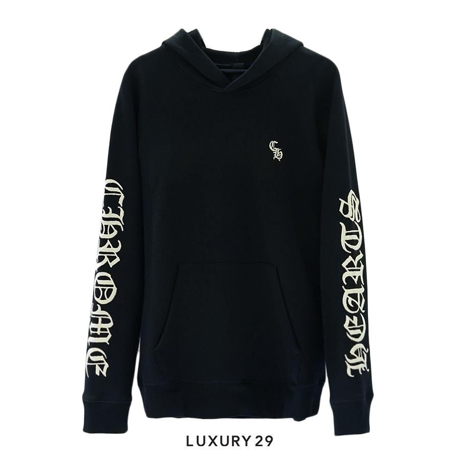 Chrome Hearts Plain Hoodies Black