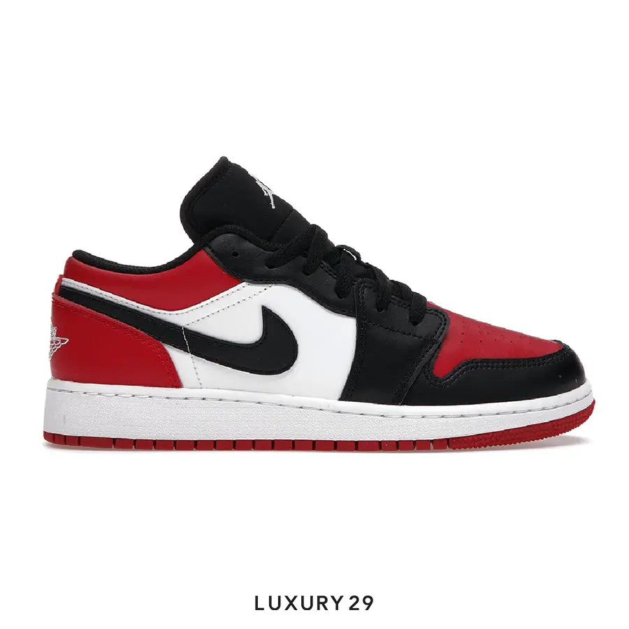 Nike Air Jordan 1 Low Bred Toe0513007621-553558-612-13-0003Apparel & Accessories > Shoes > Sneakers