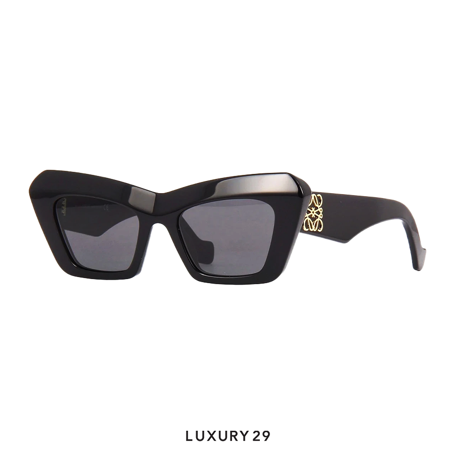 Loewe Cateye Sunglasses in Acetate Black