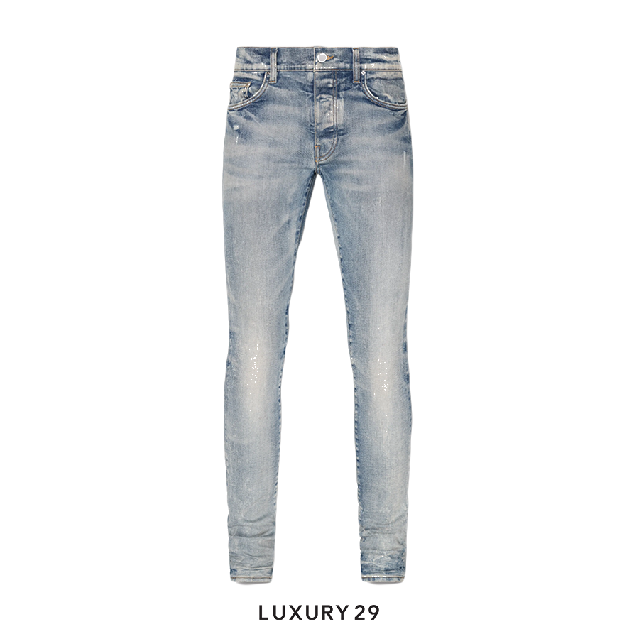 AMIRI STACK JEAN CLAY INDIGO