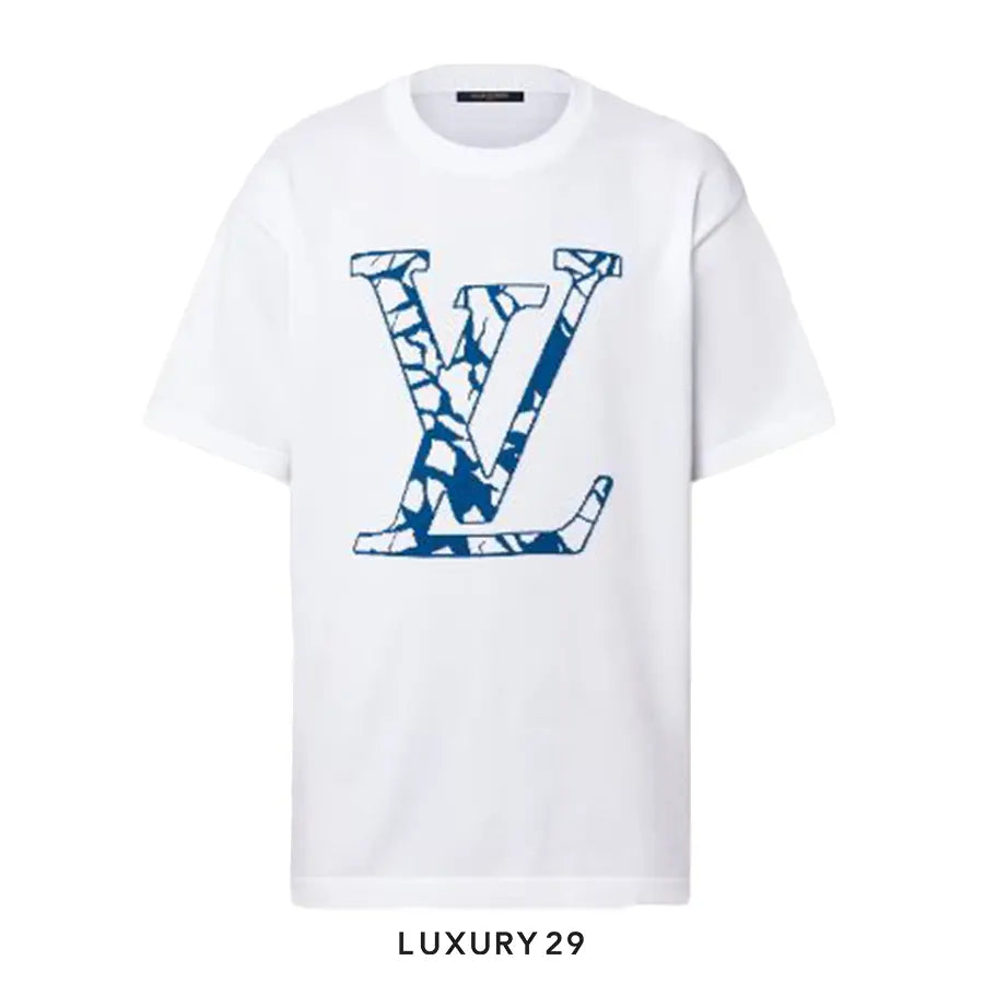 Louis Vuitton LV Ski Short-Sleeved Cotton Crewneck