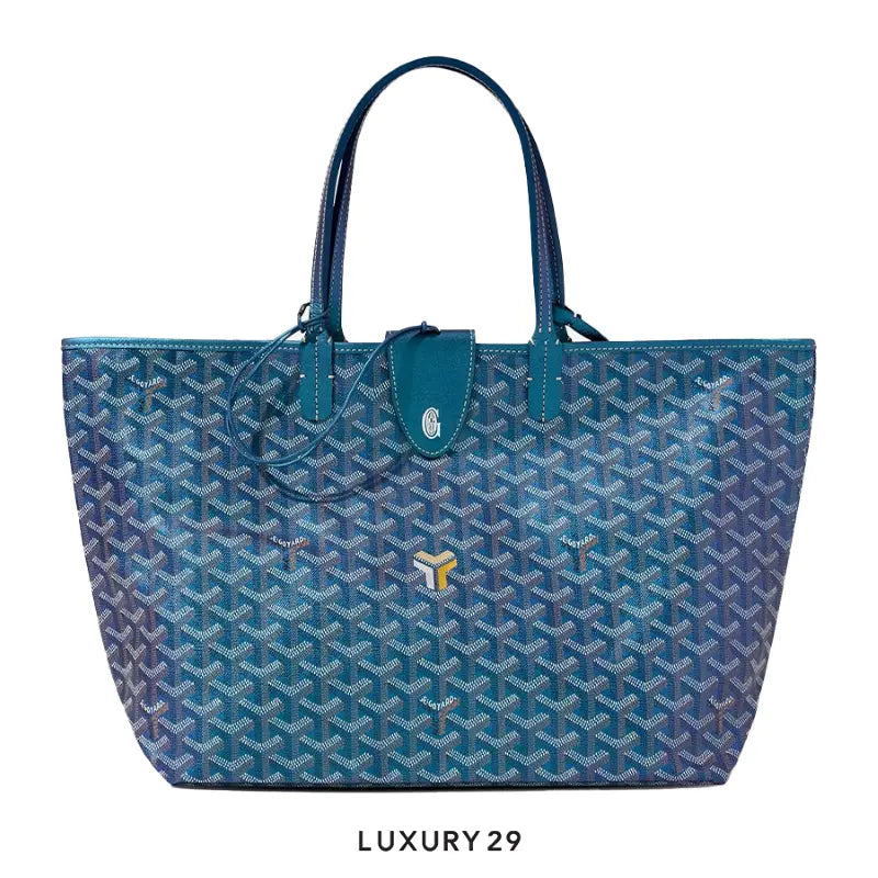 Goyard Saint Louis PM Bag 2024 Pearly Blue