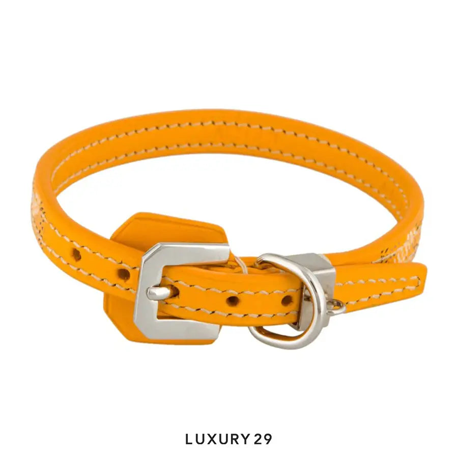 Goyard Edmond Collar Yellow