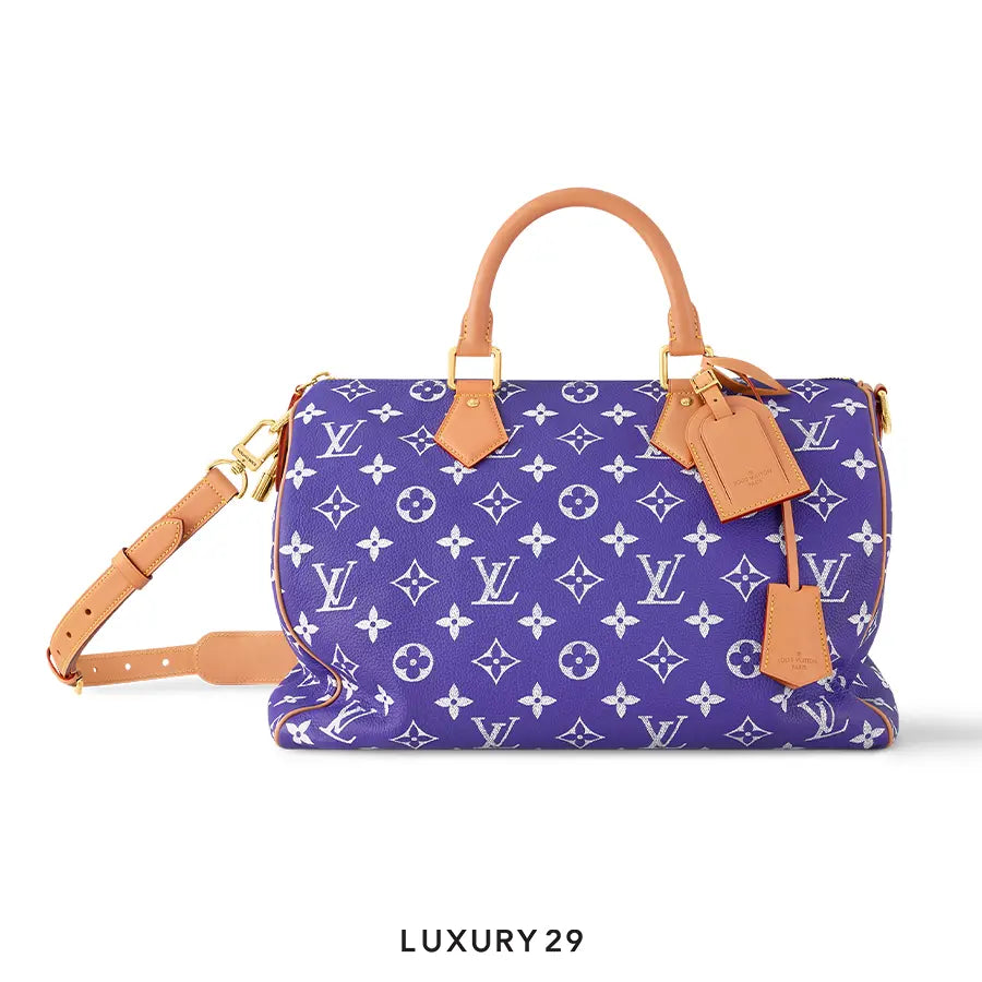 Louis Vuitton LV Speedy P9 Bandouliere 40 Amethyst Purple