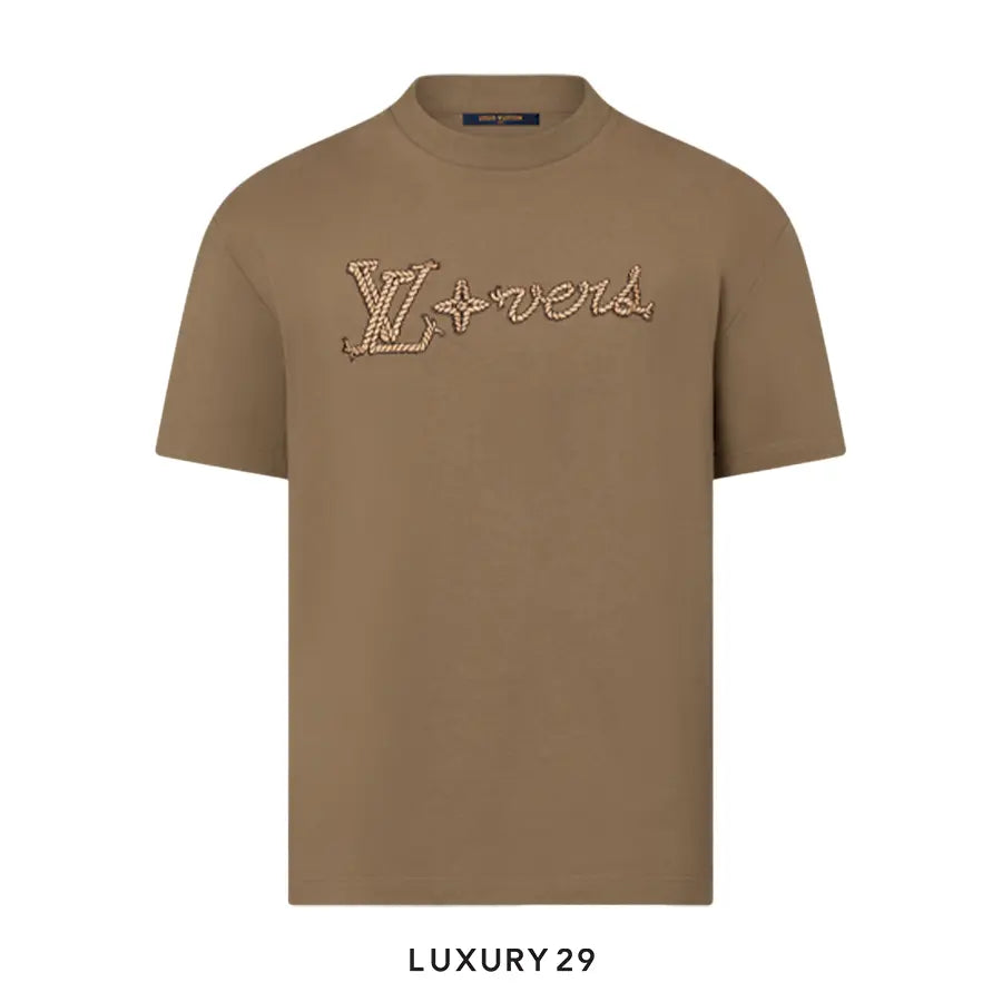 Louis Vuitton LV Embroidered Signature Cotton T-Shirt