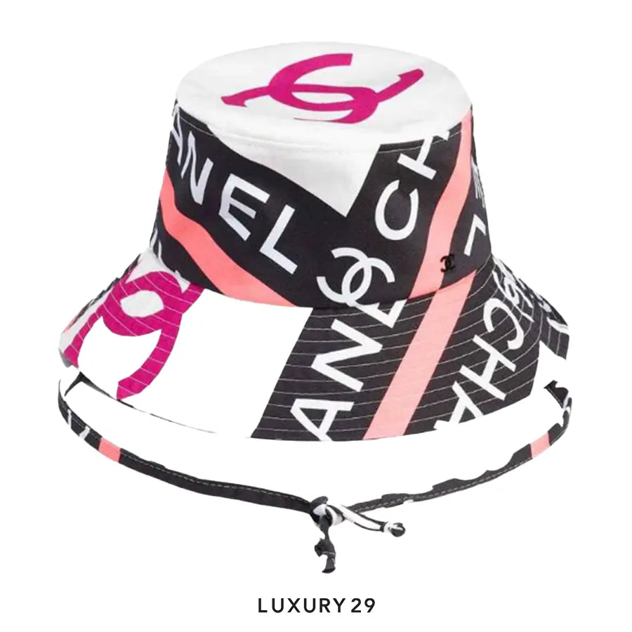 Chanel Sun Cloche Bucket Hat Multicolor
