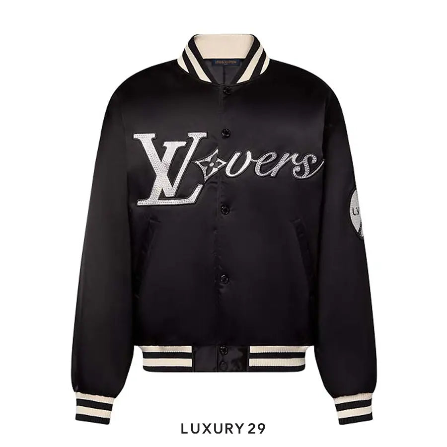 Louis Vuitton LV Embroidered Nylon Baseball Blouson