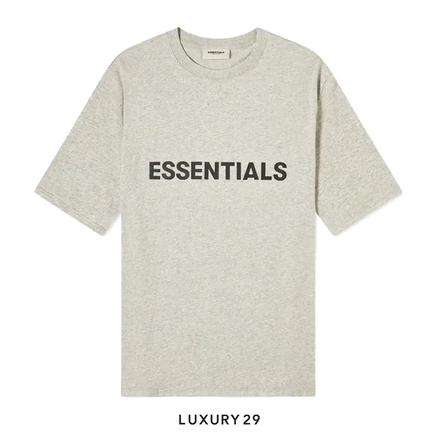 Essentials Fear Of God T-Shirt Heather Oatmeal
