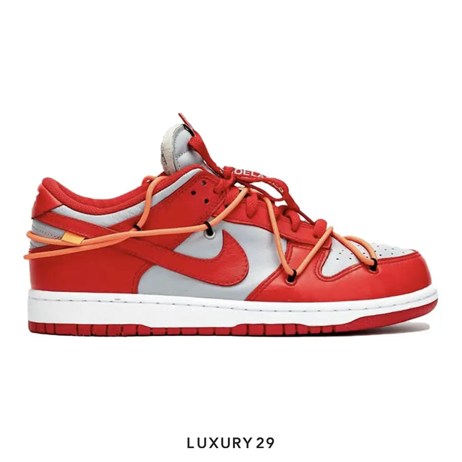 Nike Dunk Low Off-White University Red(M)