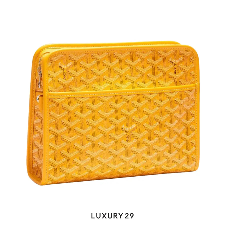 Goyard Jouvence MM Toiletry Bag Yellow