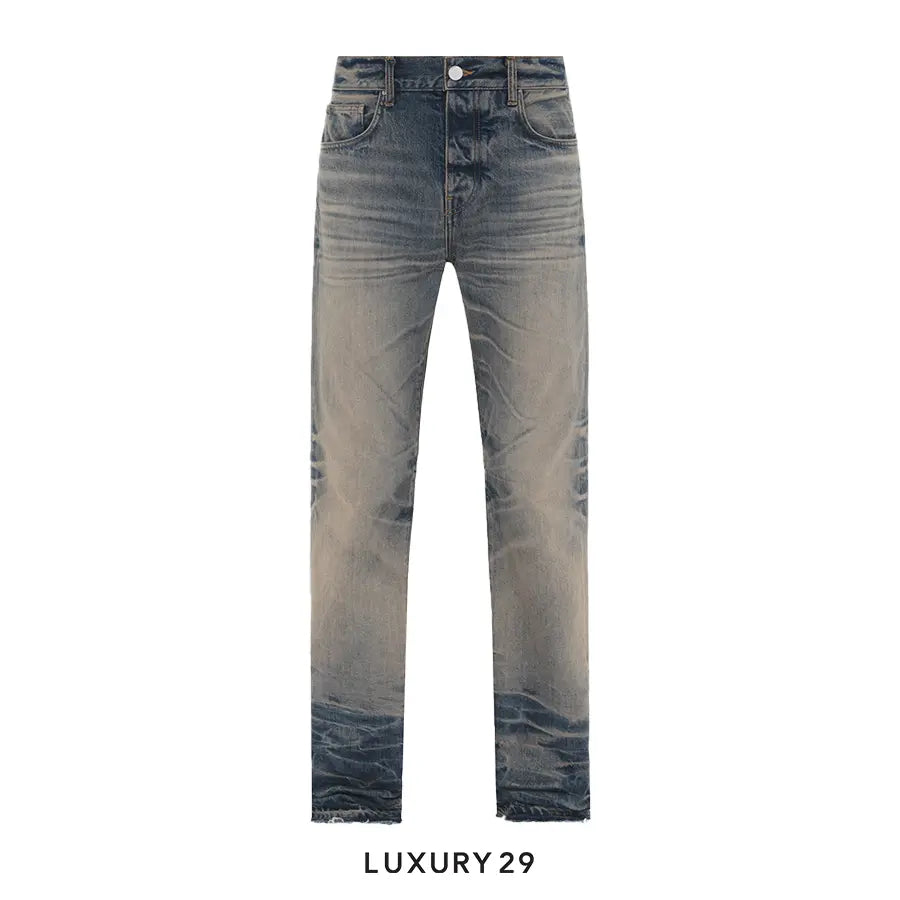 Amiri RELEASE HEM STRAIGHT JEAN Antique Indigo