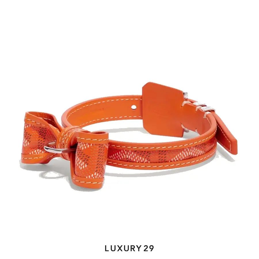Goyard Oscar Collar Sky Orange