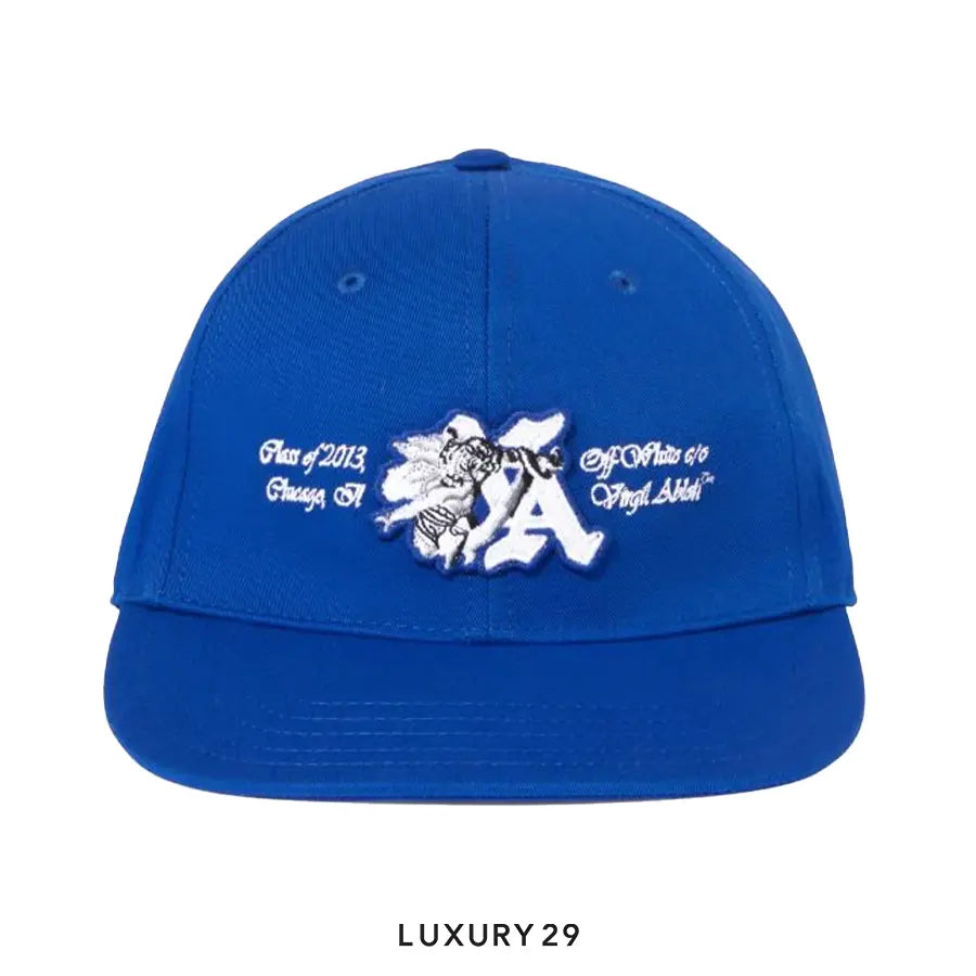 Off-White VA Baseball Drill Cap 'Dark Blue/White'