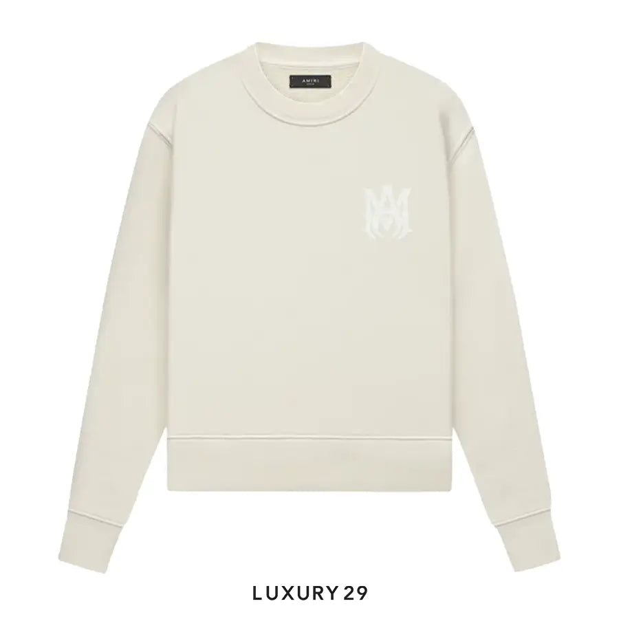 Amiri Core Crewneck Sweatshirt 'Alabaster'