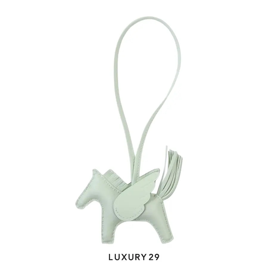 Hermes Rodeo Pegase PM charm Vert Fizz / Vert Fizz / Vert Fizz