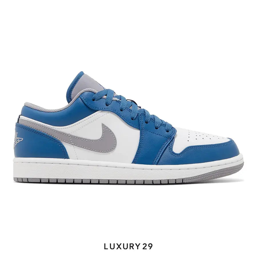 Nike Jordan 1 Low True Blue (GS)(W) NIKE