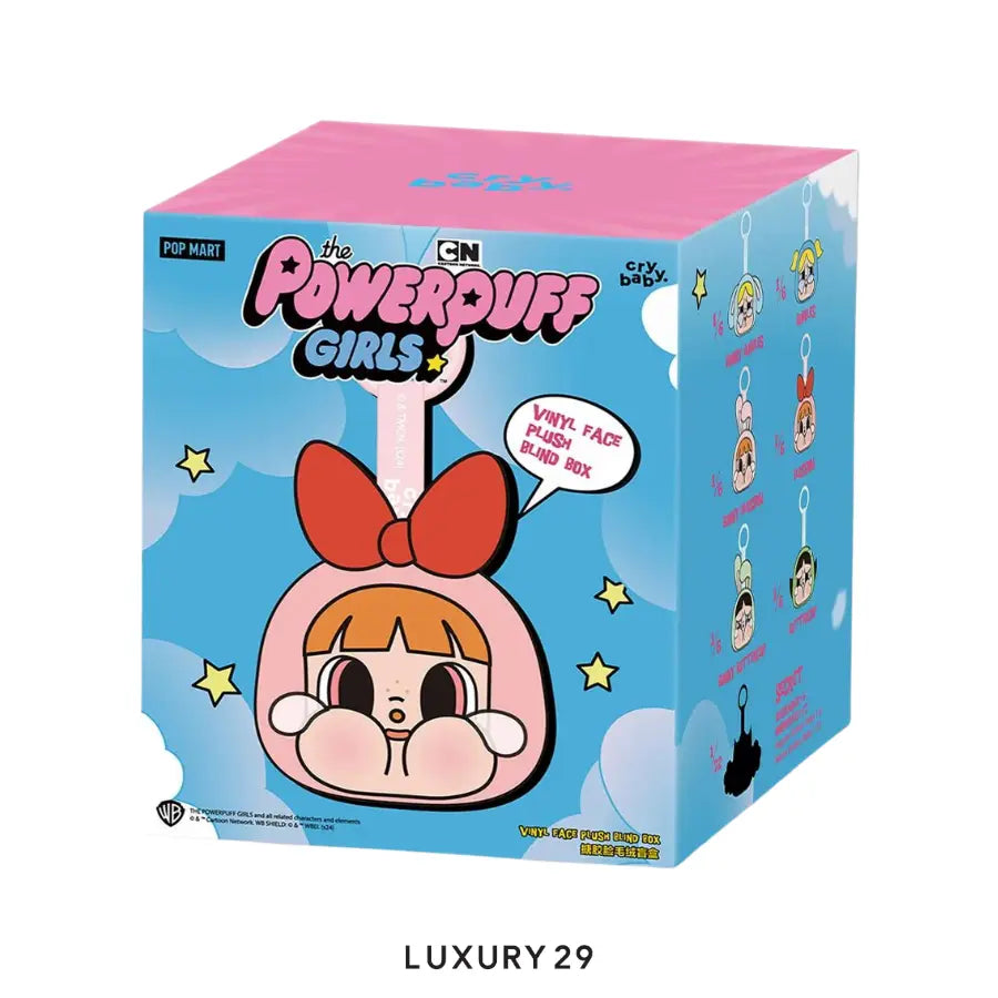 POP MART CRYBABY x Powerpuff Girls Series-Vinyl Face Plush Blind Box