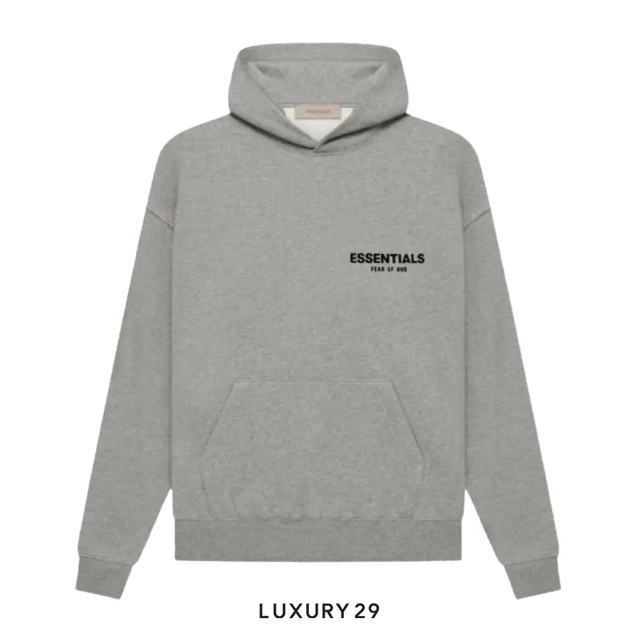 Essentials Fear Of God Hoodie Dark Oatmeal (SS22)