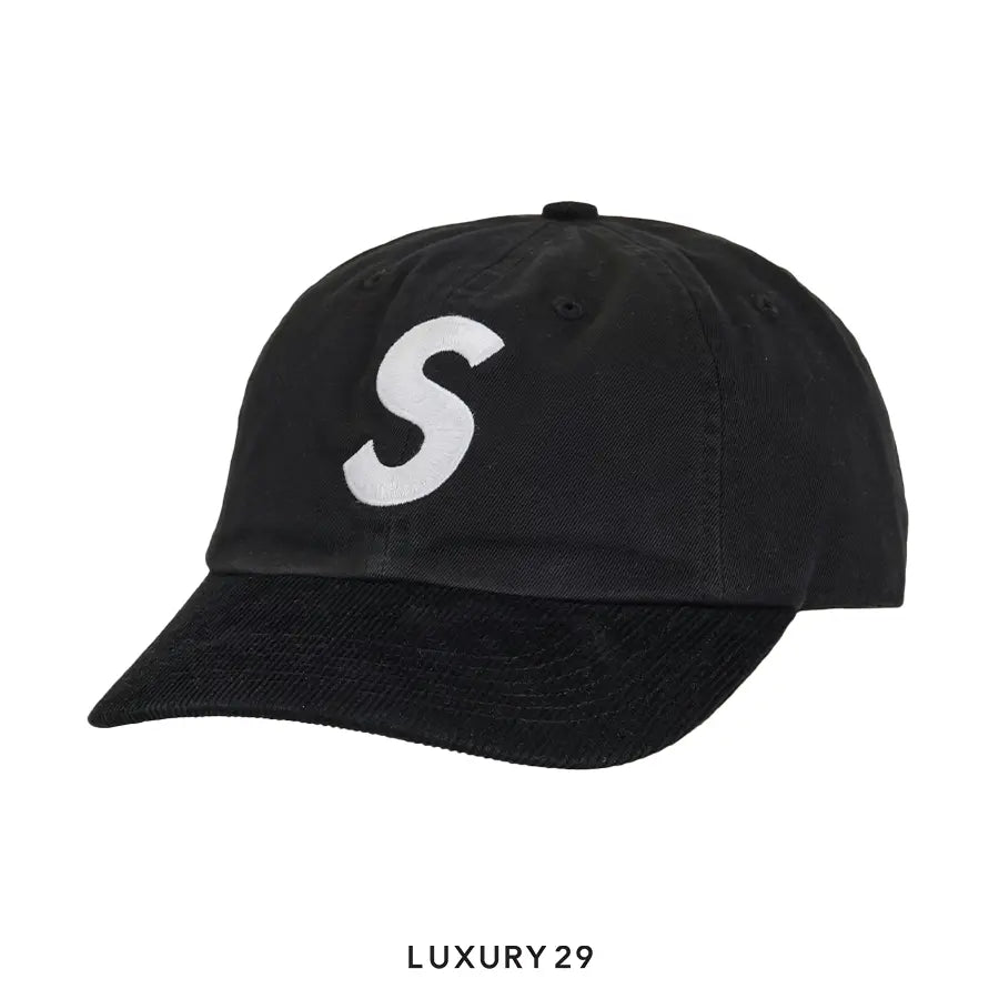Supreme 2-Tone S Logo 6-Panel 'Black' SUPREME