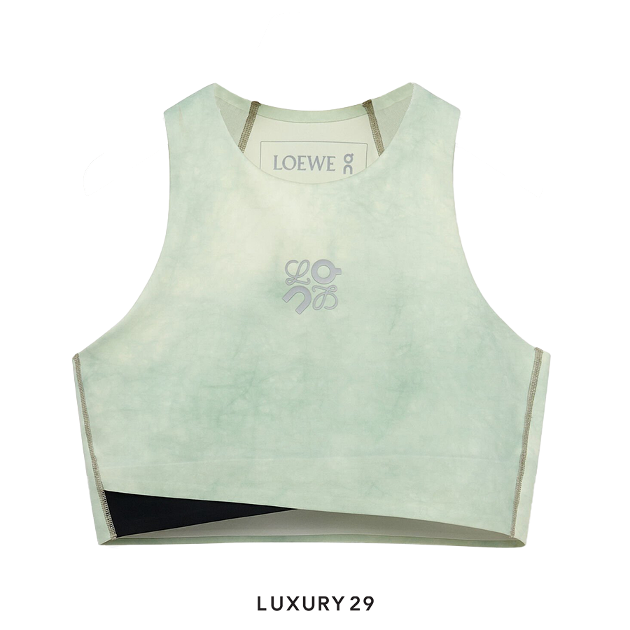 On x Loewe Performance top in technical jersey White/Multicolor