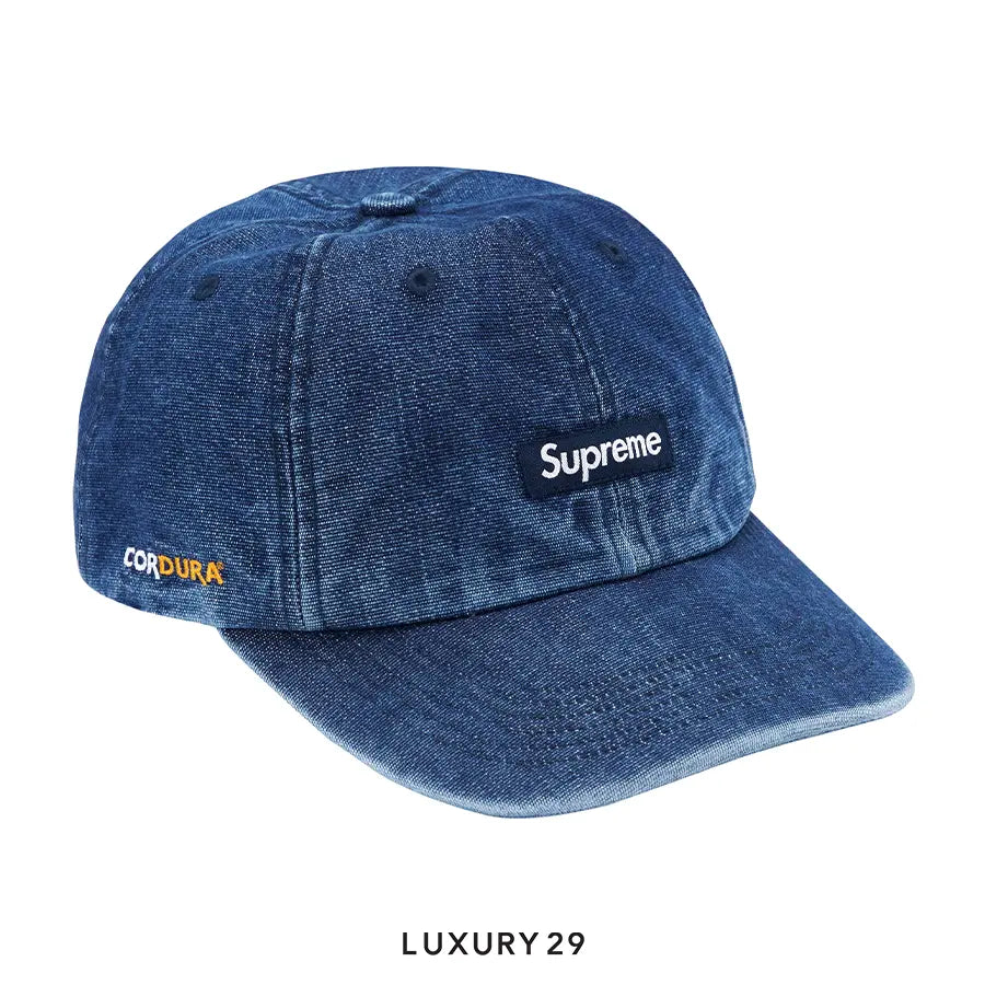 Supreme Cordura Denim Small Box 6-Panel 'Blue' SUPREME