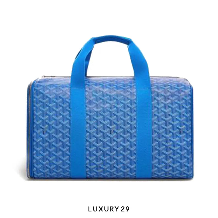 Goyard Voltigeur MM Bag Sky Blue