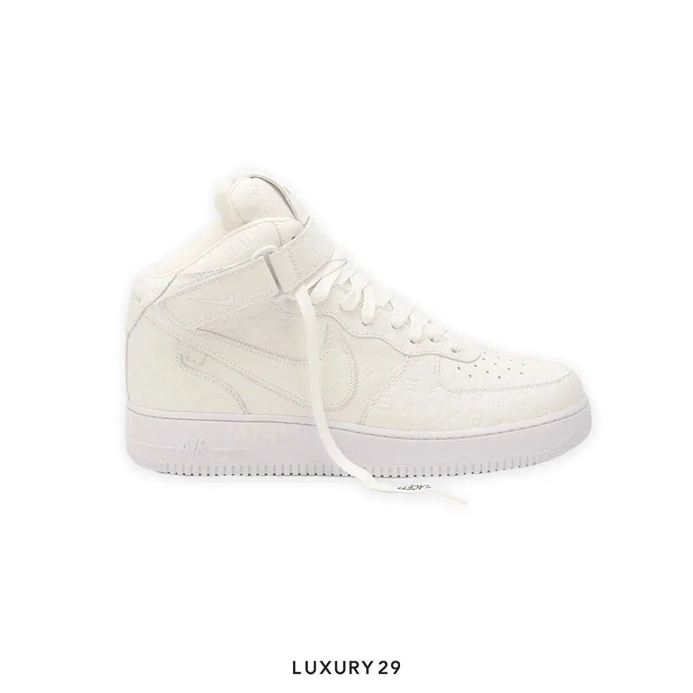 Louis Vuitton LV Nike Air Force 1 Low By Virgil Abloh White(M)