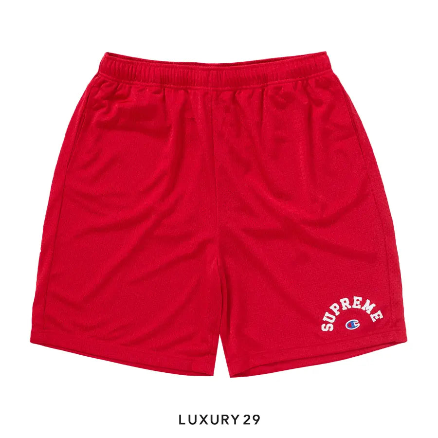 Supreme x Champion Mesh Short 'Red' SUPREME