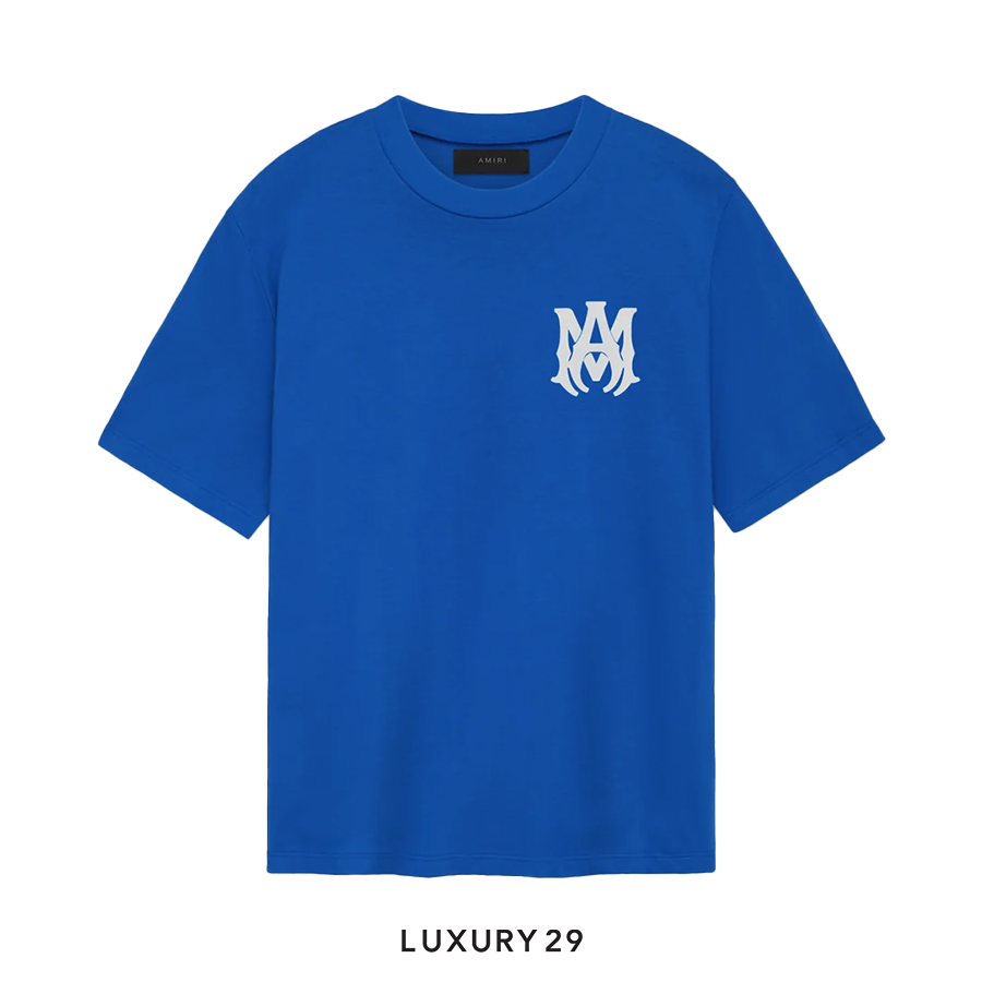 Amiri MA CORE LOGO TEE BLUE