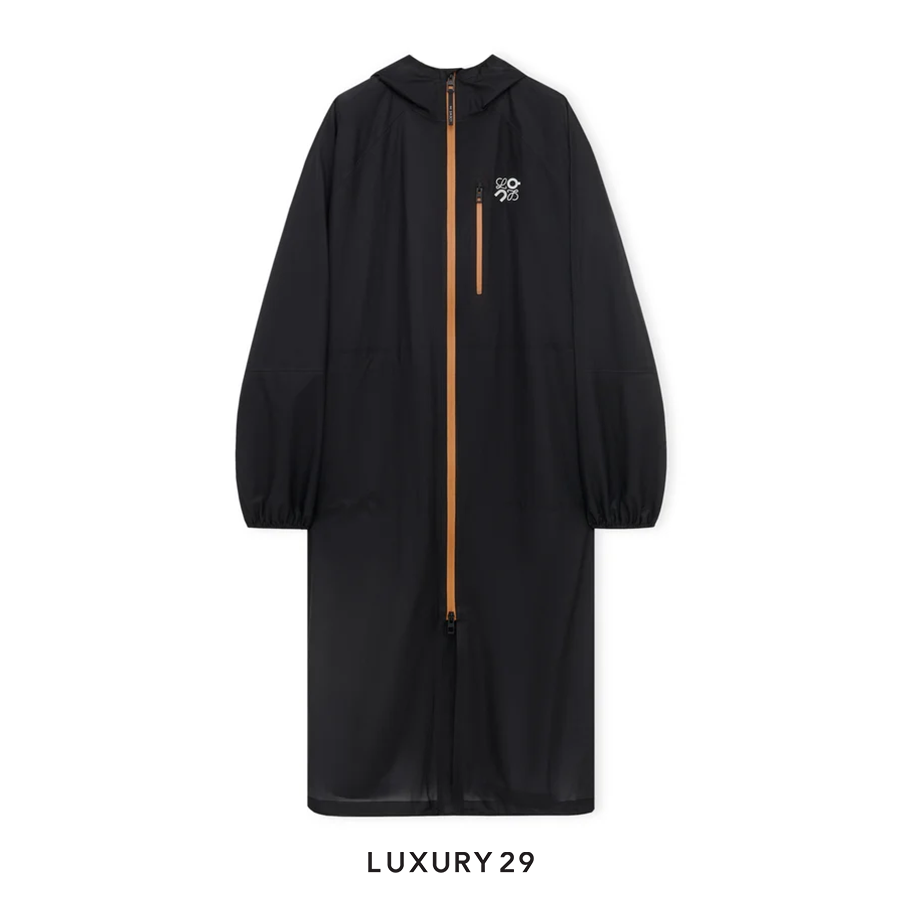 On x Loewe Ultra parka in technical shell Black