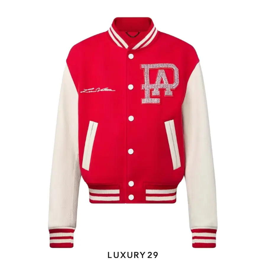 Louis Vuitton LV Mix Leather Varsity Blouson