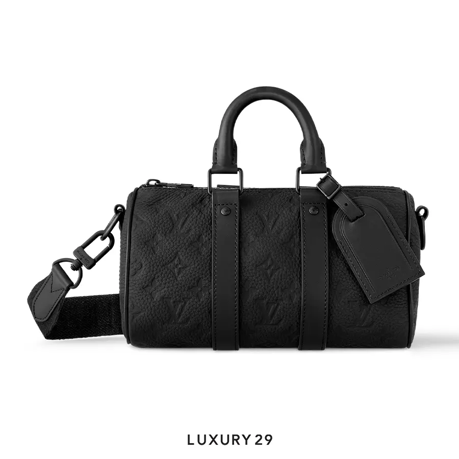 Louis Vuitton LV Keepall Bandouliere 25 Black LOUIS VUITTON Luxury29
