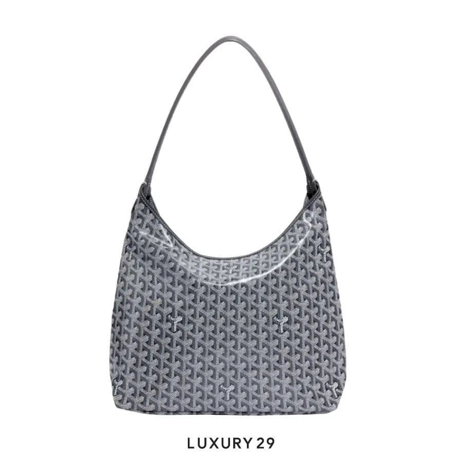 Goyard Boheme Hobo Bag Grey