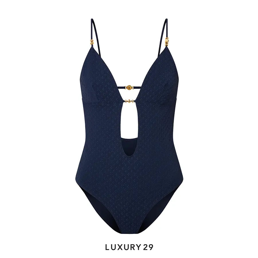 Louis Vuitton LV Monogram Charm One-Piece Swimsuit
