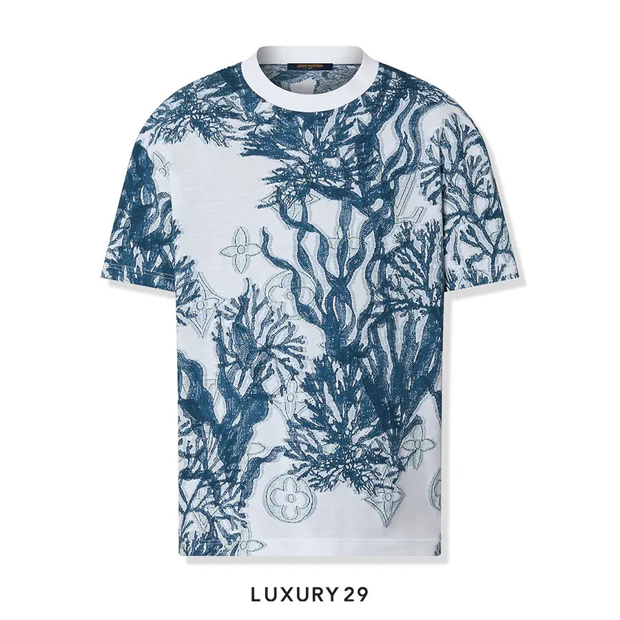 Louis Vuitton LV Graphic Cotton Short-Sleeved T-Shirt