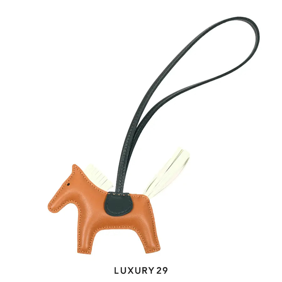 Hermes Rodeo PM charm Gold / Vert Fizz / Vert Cypres
