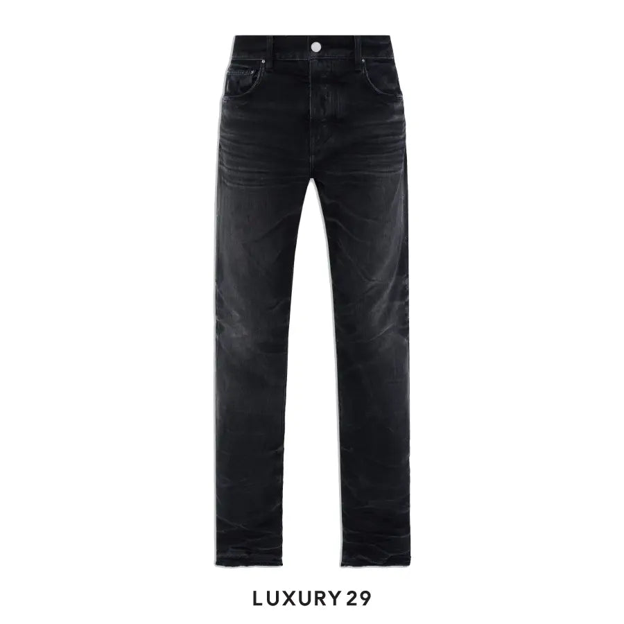 Amiri RELEASE HEM STRAIGHT JEAN FADED BLACK