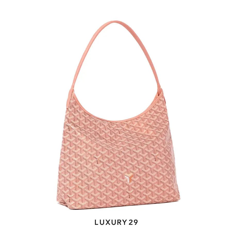 Goyard Boheme Hobo Bag 2024 Pearly Coral