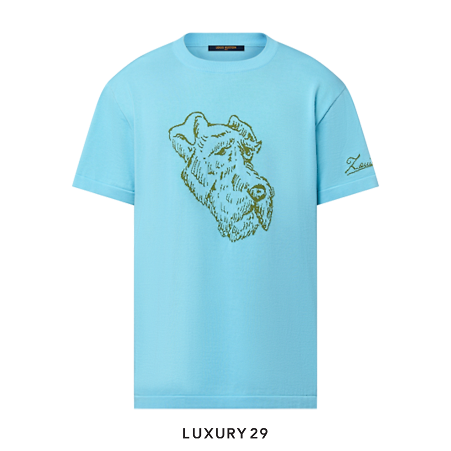 LV Graphic Short-Sleeved Crewneck LOUIS VUITTON