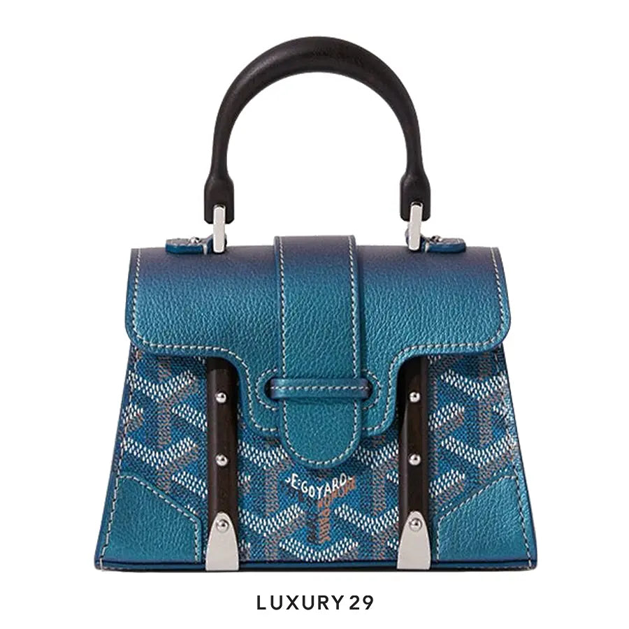 Goyard Saigon Structure Nano Bag 2024 Pearly Blue