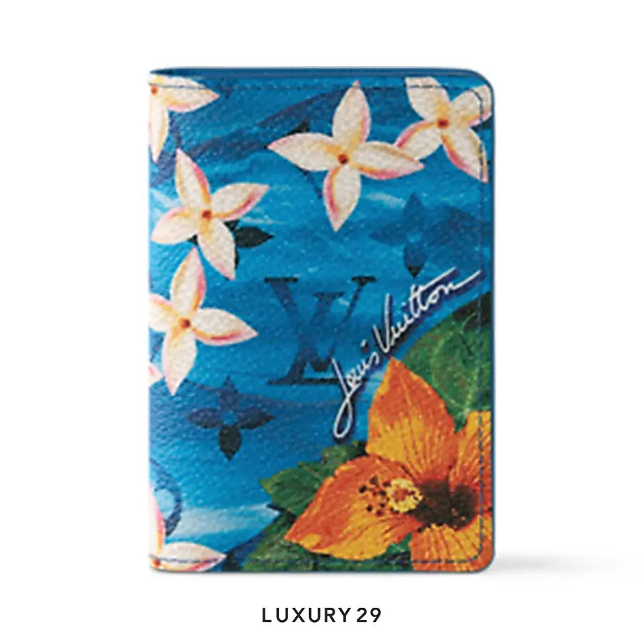 Louis Vuitton LV Pocket Organizer Bright Blue