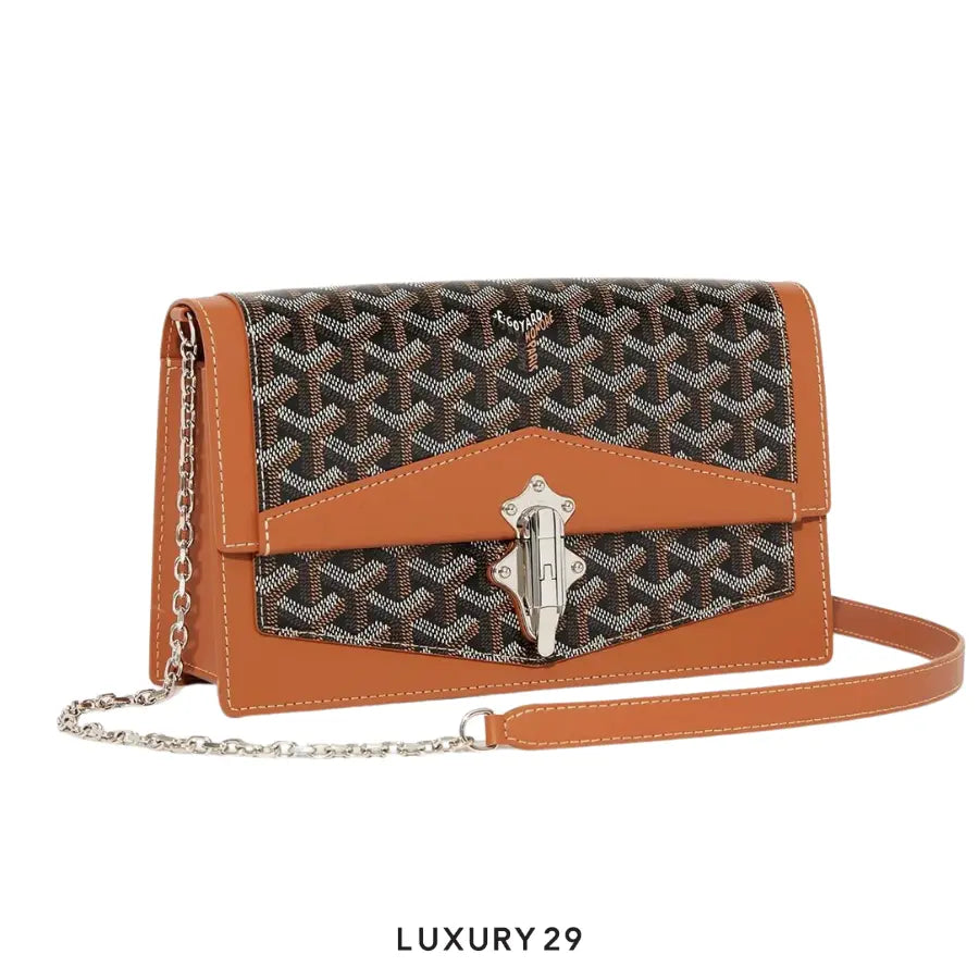 Goyard Duchesse Marie-Caroline Bag Black & Tan