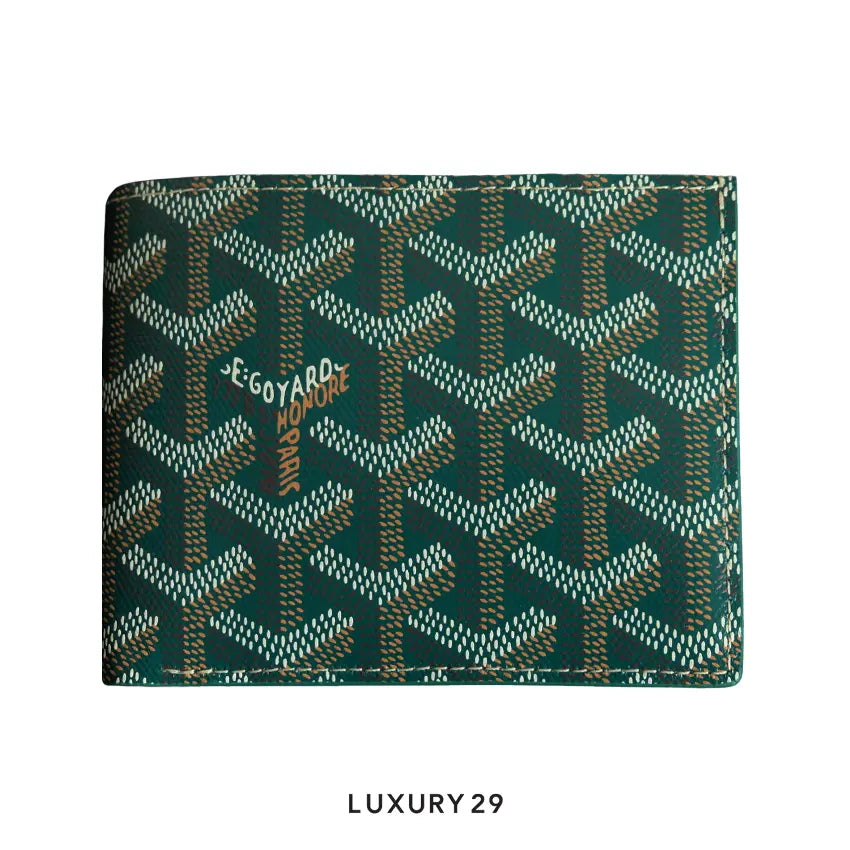 Goyard Victoire Wallet Green