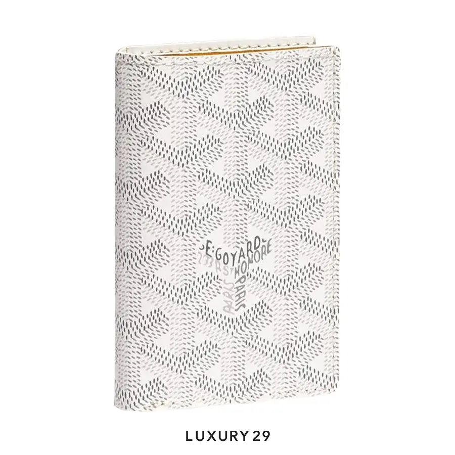 Goyard Saint-Pierre Card Wallet White