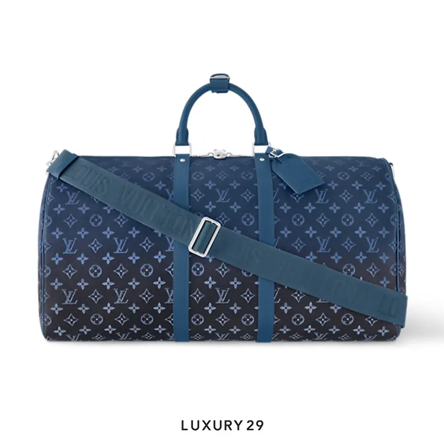 Louis Vuitton LV Keepall Bandouliere 55 Bag Monogram Gradient