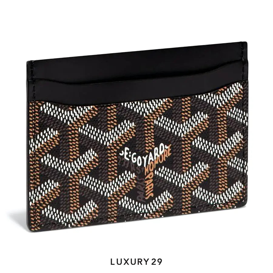 Goyard Saint-Sulpice Card Wallet Black