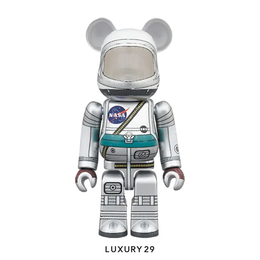 Medicom Toy BE@RBRICK PROJECT MERCURY ASTRONAUT 100% & 400%