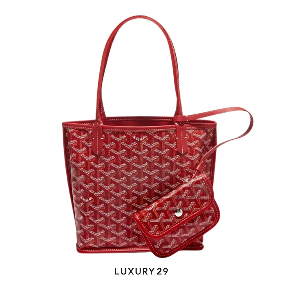 Goyard Anjou Mini Bag Red