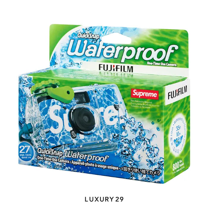 Supreme FujiFilm Waterproof Camera Blue SUPREME