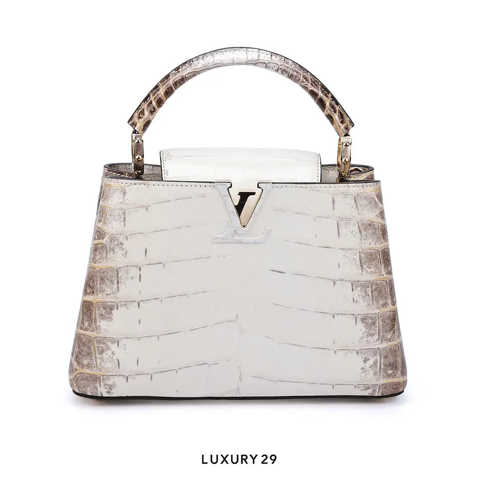 Louis Vuitton LV Capucines BB Crocodilien Brillant